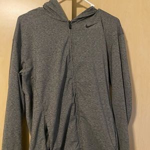 NIKE DRY FIT ZIP UP